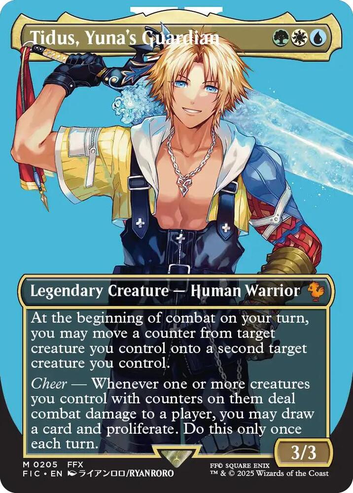 Tidus, Yuna's Guardian (Borderless) card image