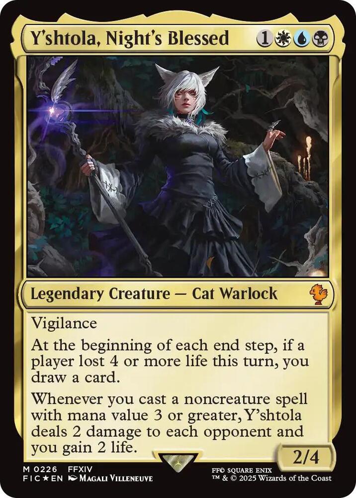 Y'shtola, Night's Blessed (Surge Foil) card image