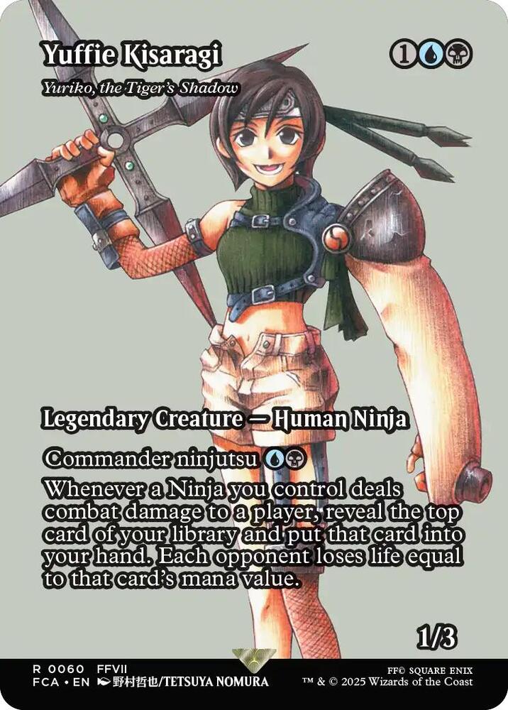 Yuffie Kisaragi - Yuriko, the Tiger's Shadow (Showcase) card image