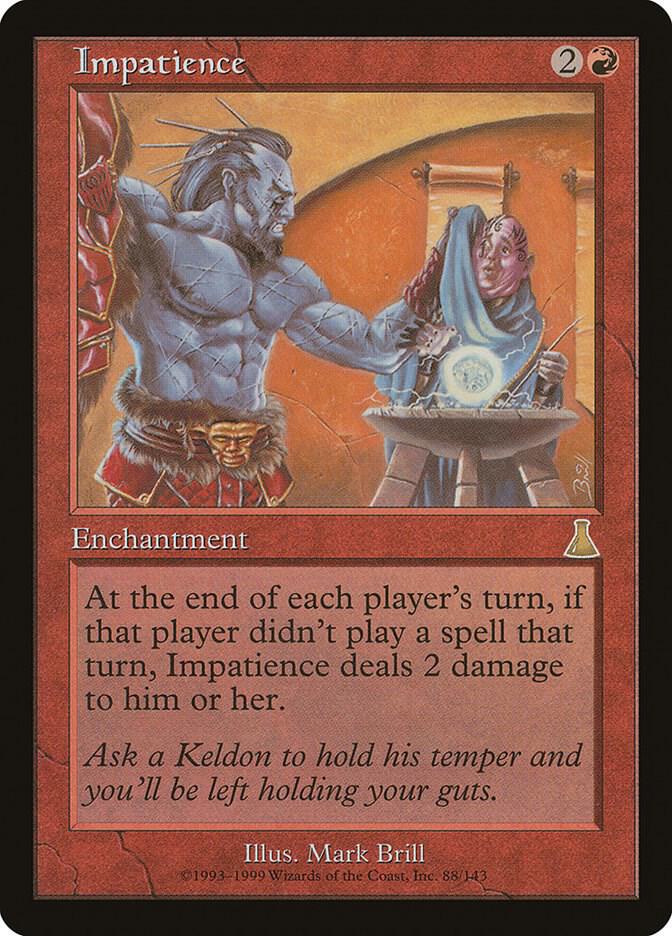 Impatience card image
