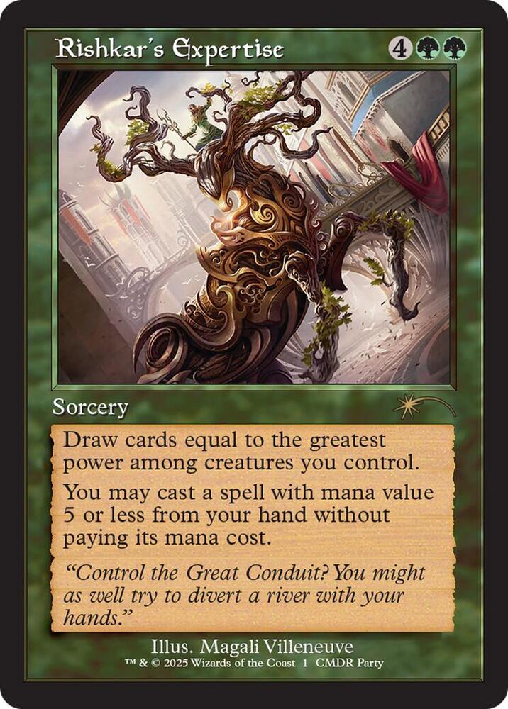 Rishkar's Expertise (Retro Frame) card image