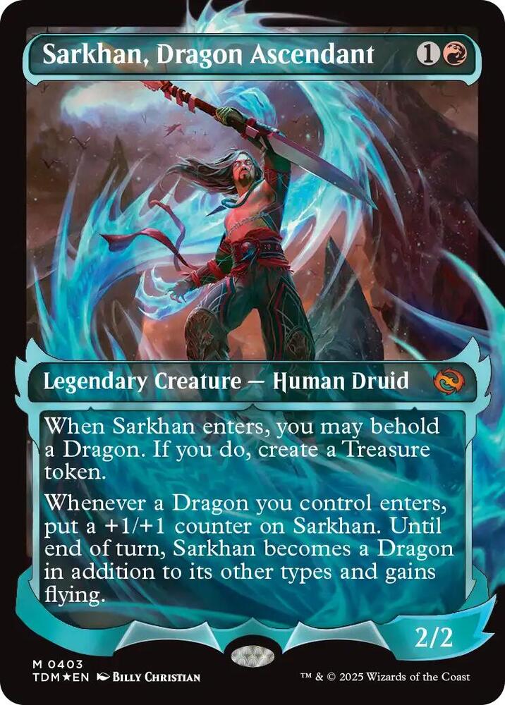 Sarkhan, Dragon Ascendant (0403) (Showcase) card image