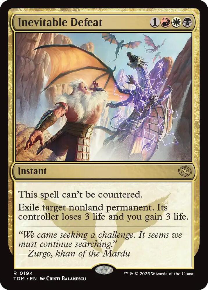 Inevitable Defeat card image