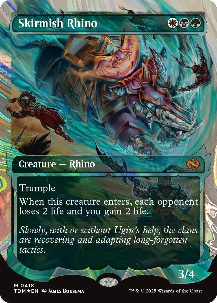 Skirmish Rhino (Showcase) (Halo Foil) card image
