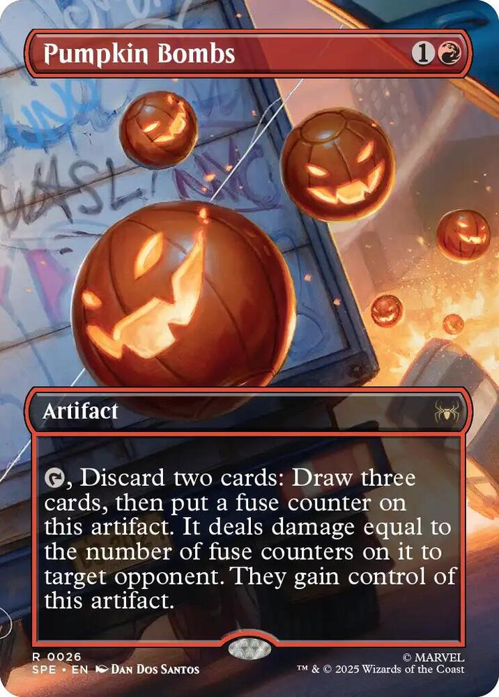 Pumpkin Bombs (Borderless) card image