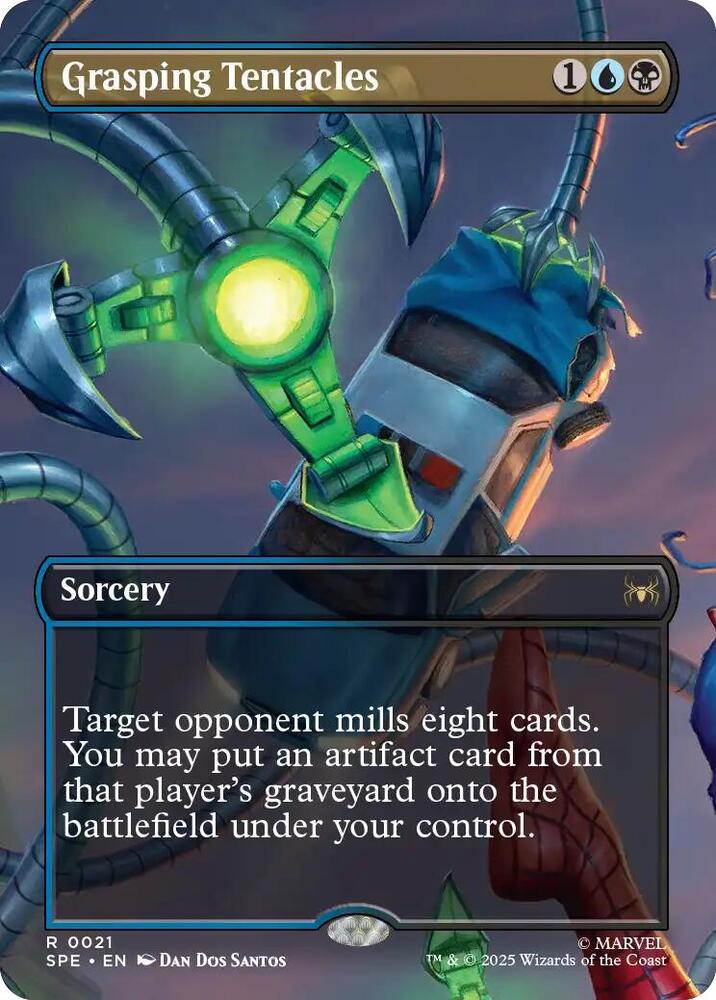 Grasping Tentacles (Borderless) card image