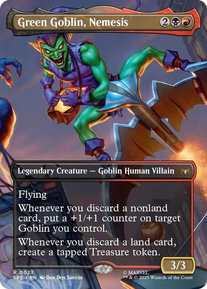 Green Goblin, Nemesis (Borderless) card image