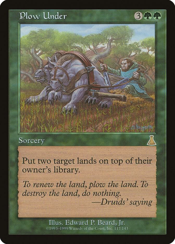 Plow Under card image