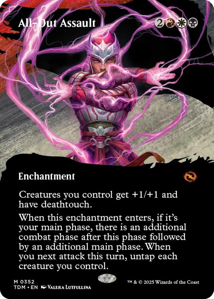 All-Out Assault (Borderless) card image