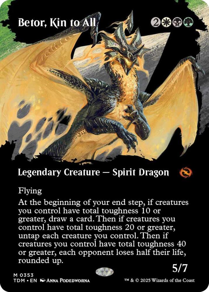 Betor, Kin to All (Borderless) card image
