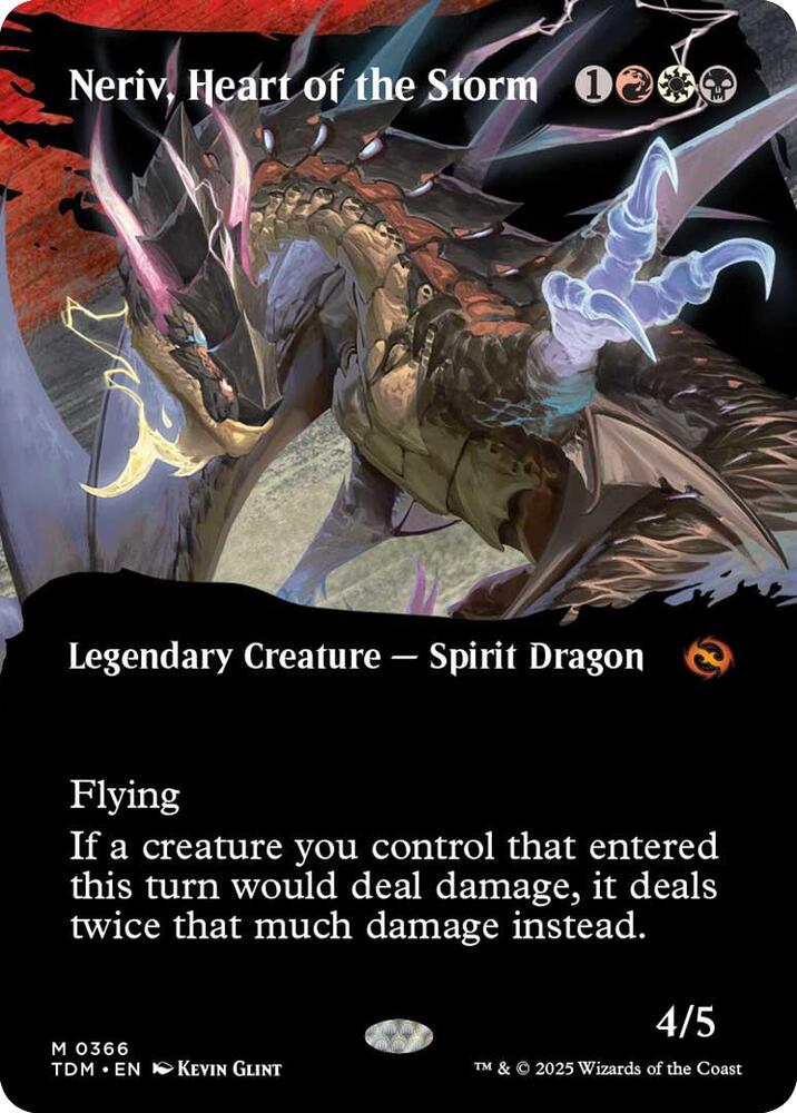 Neriv, Heart of the Storm (Borderless) card image