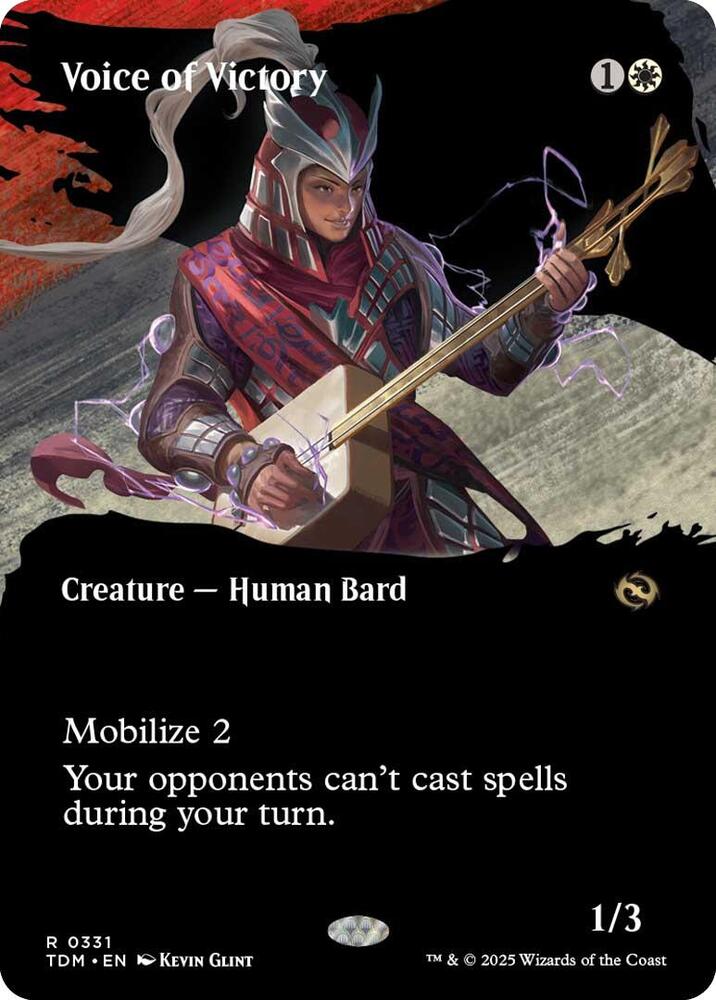 Voice of Victory (Borderless) card image