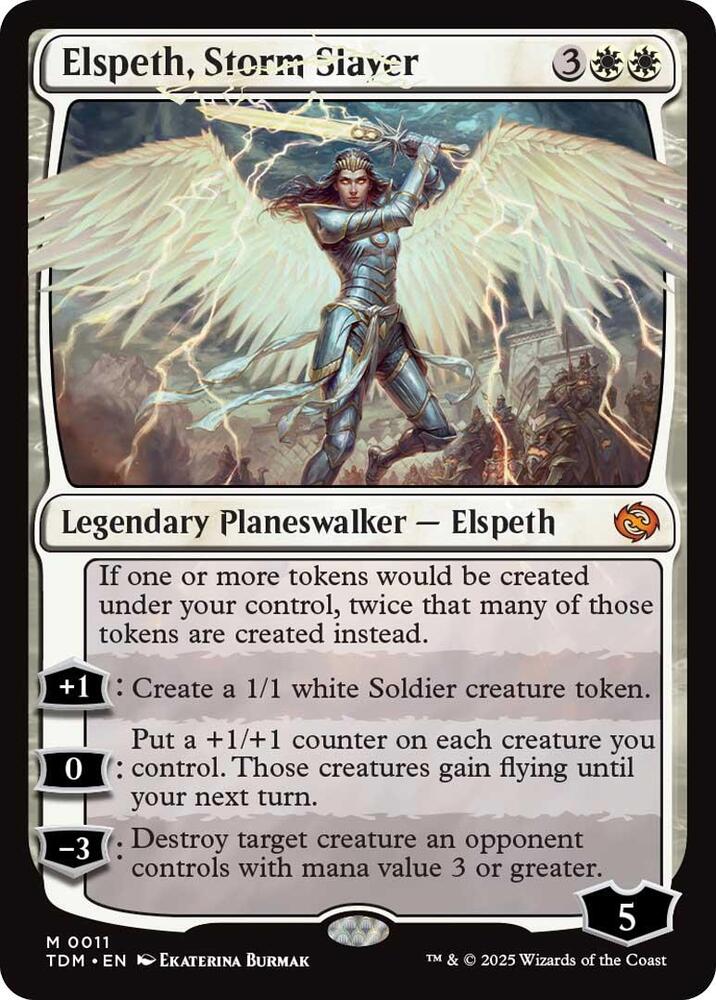 Elspeth, Storm Slayer card image