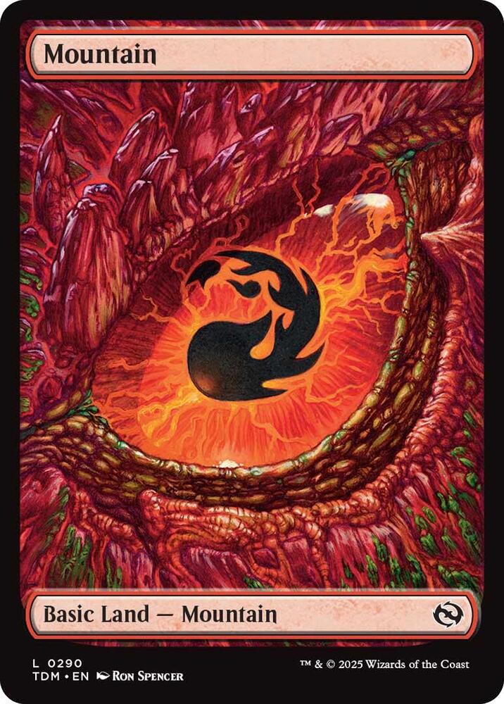Mountain (0290) card image