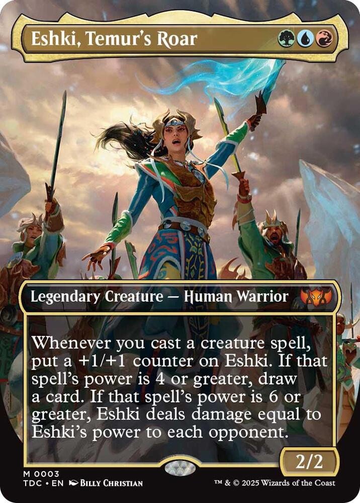 Eshki, Temur's Roar (Borderless) card image