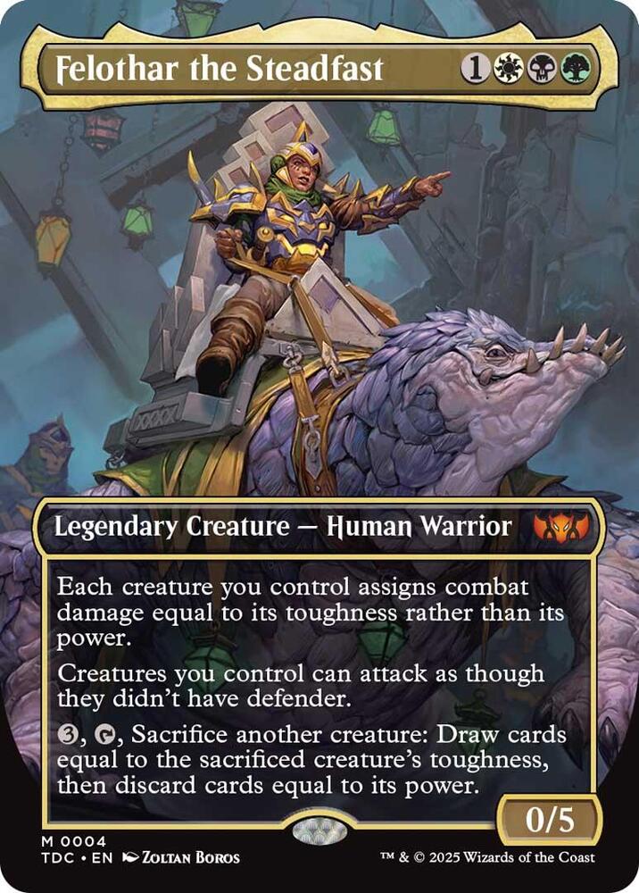 Felothar the Steadfast (Borderless) card image