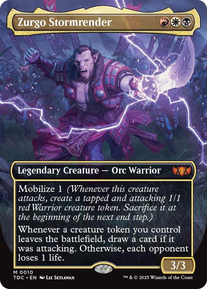 Zurgo Stormrender (Borderless) card image