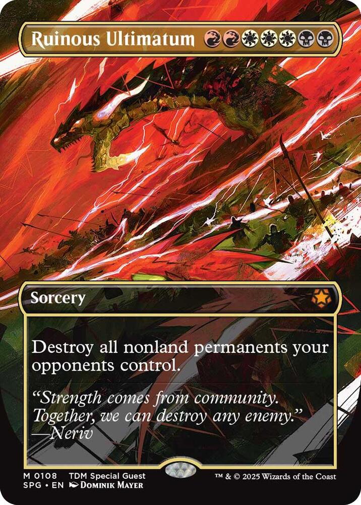 Ruinous Ultimatum (Borderless) card image