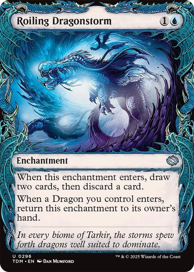 Roiling Dragonstorm (Showcase) card image