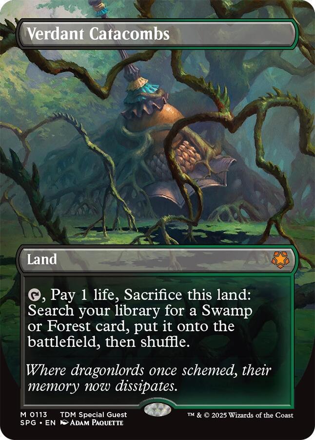 Verdant Catacombs (Borderless) card image