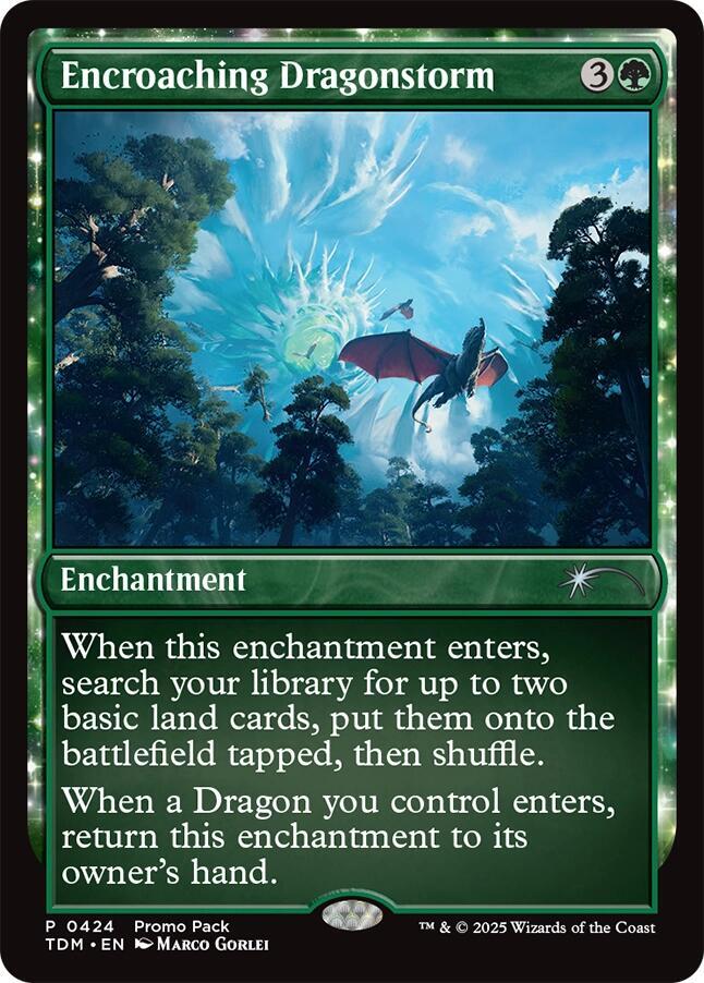Encroaching Dragonstorm card image