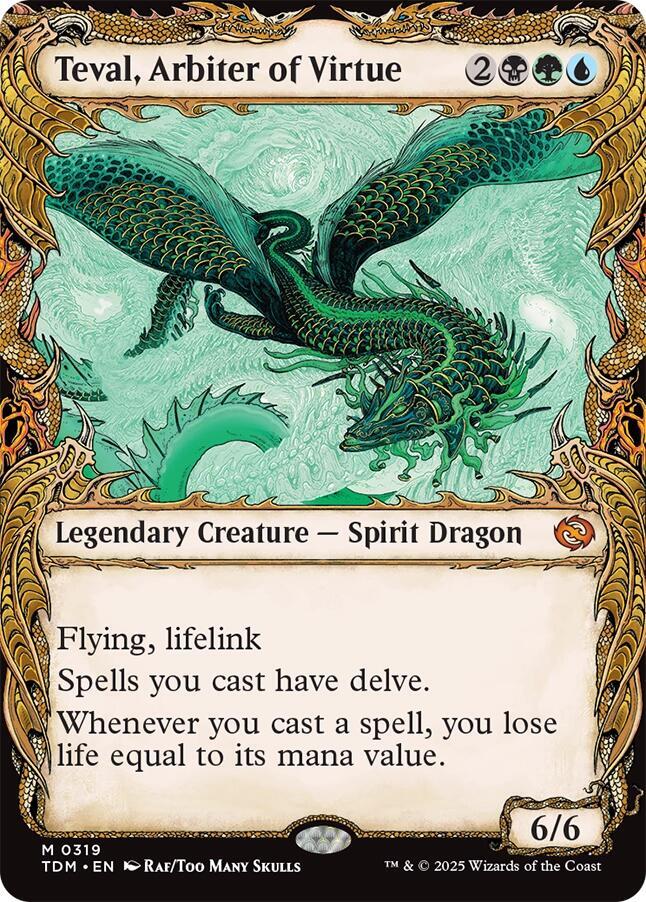 Teval, Arbiter of Virtue (Showcase) card image