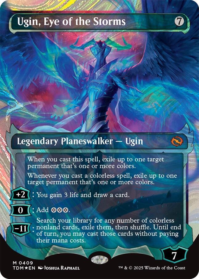 Ugin, Eye of the Storms (Showcase) (Halo Foil) card image