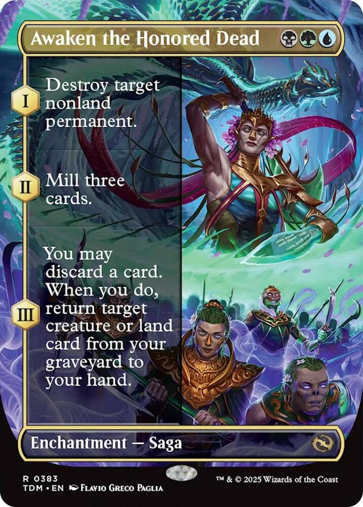 Awaken the Honored Dead (Borderless) card image