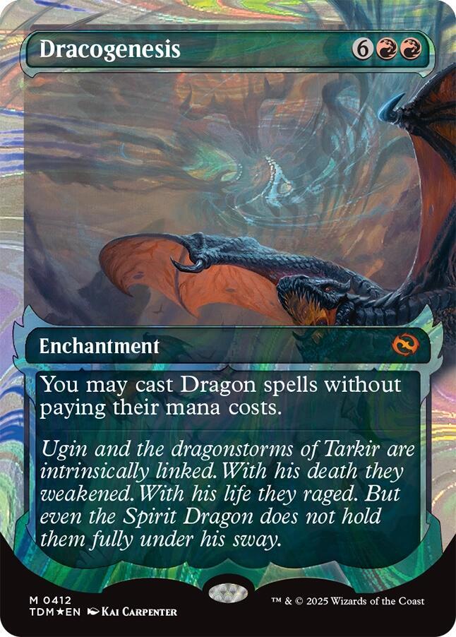 Dracogenesis (0412) (Showcase) (Halo Foil) card image