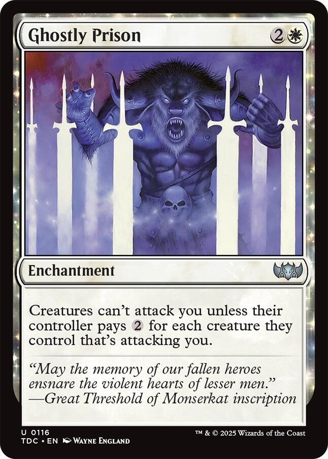 Ghostly Prison card image