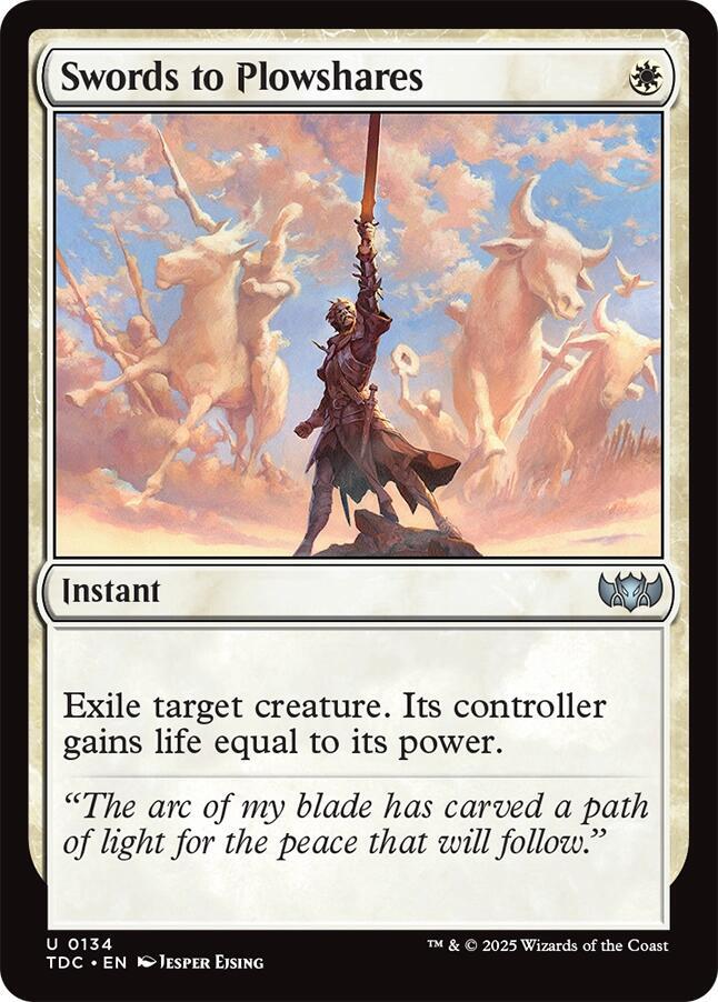 Swords to Plowshares card image