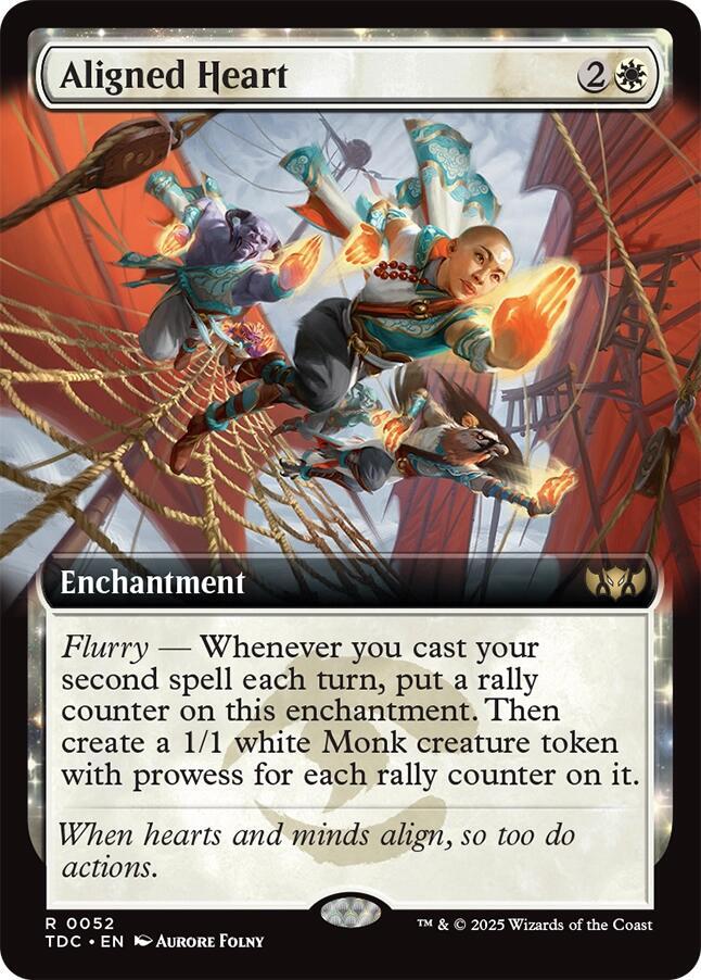 Aligned Heart (Extended Art) card image