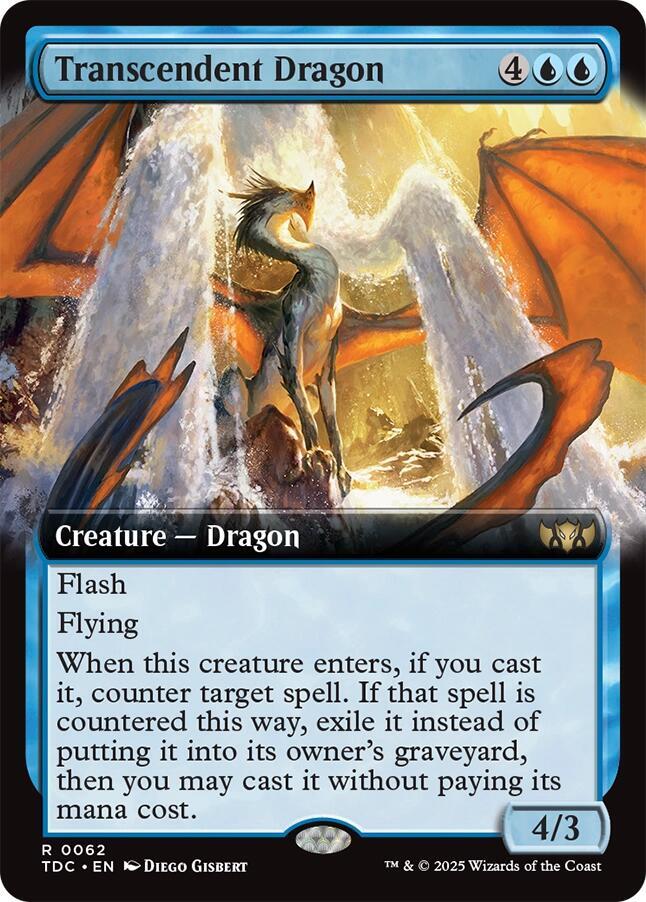 Transcendent Dragon (Extended Art) card image