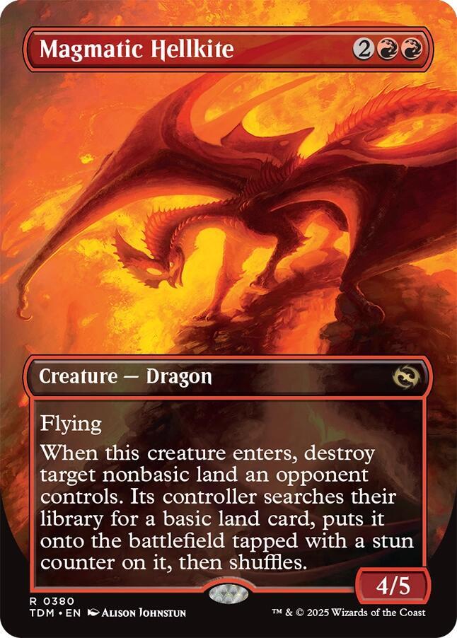 Magmatic Hellkite (Borderless) card image
