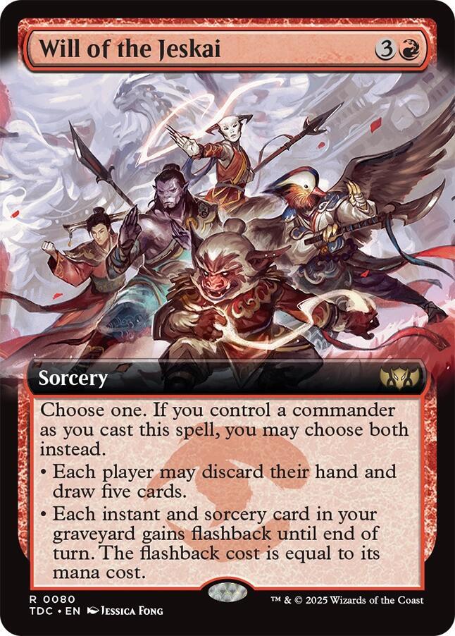 Will of the Jeskai (Extended Art) card image