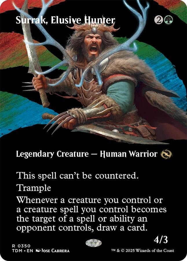 Surrak, Elusive Hunter (Borderless) card image