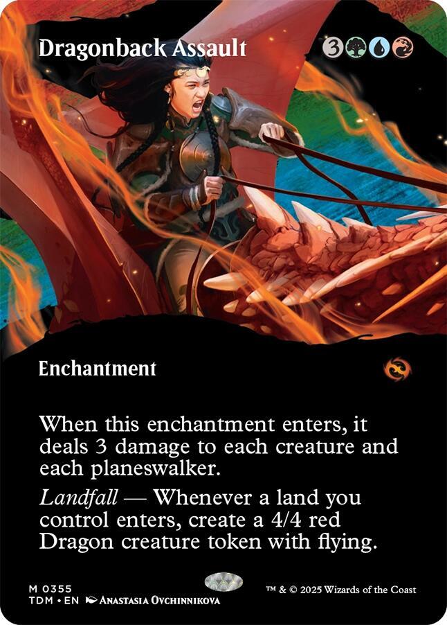 Dragonback Assault (Borderless) card image