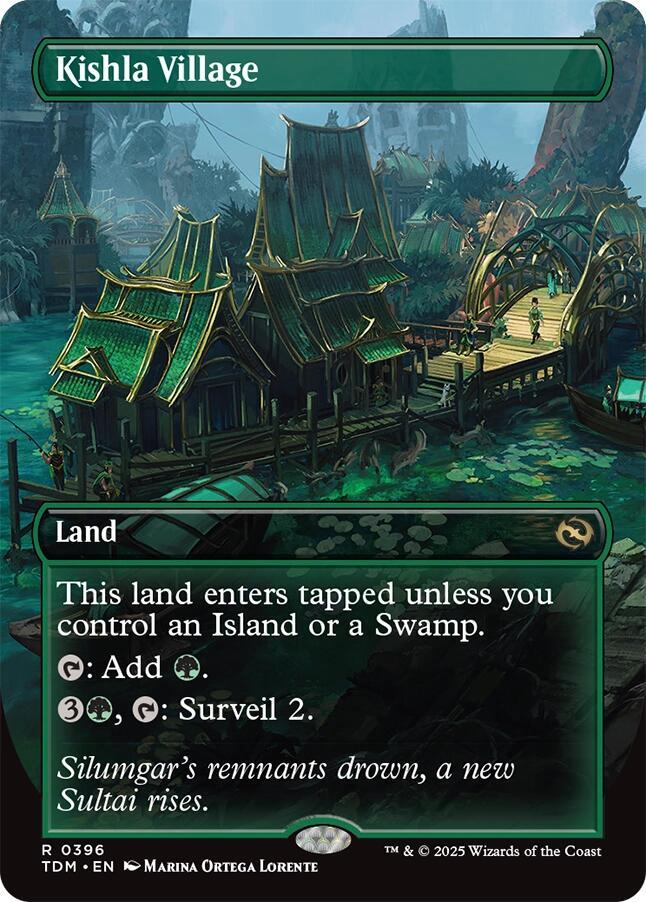 Kishla Village (Borderless) card image