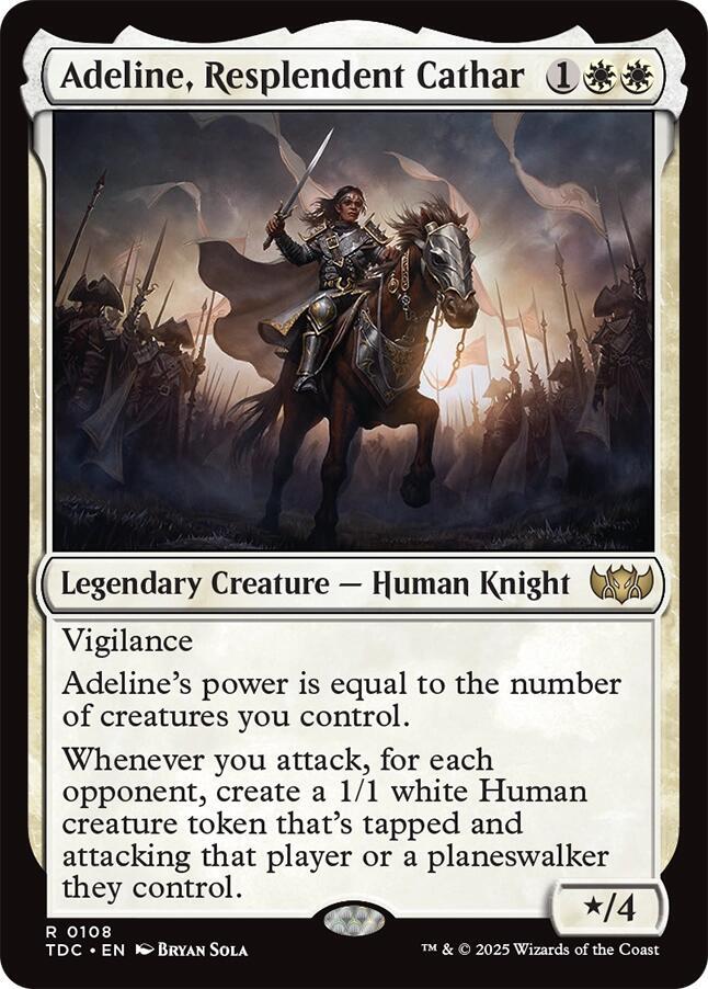 Adeline, Resplendent Cathar card image