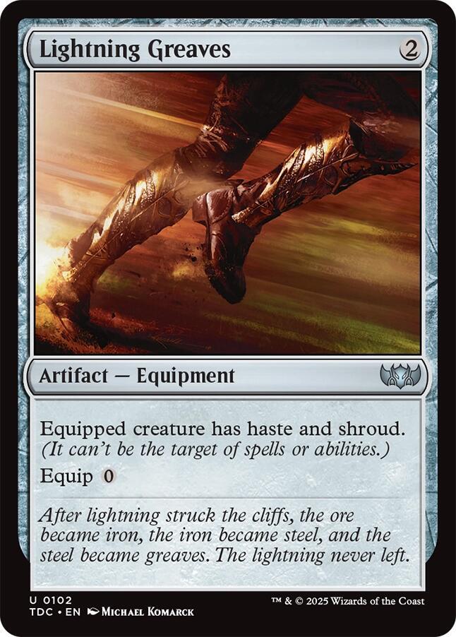 Lightning Greaves card image