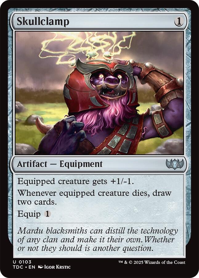 Skullclamp card image