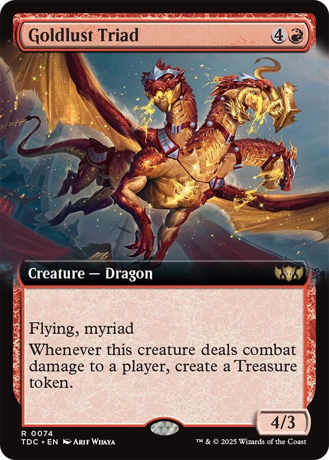 Goldlust Triad (Extended Art) card image