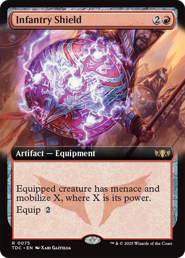 Infantry Shield (Extended Art) card image