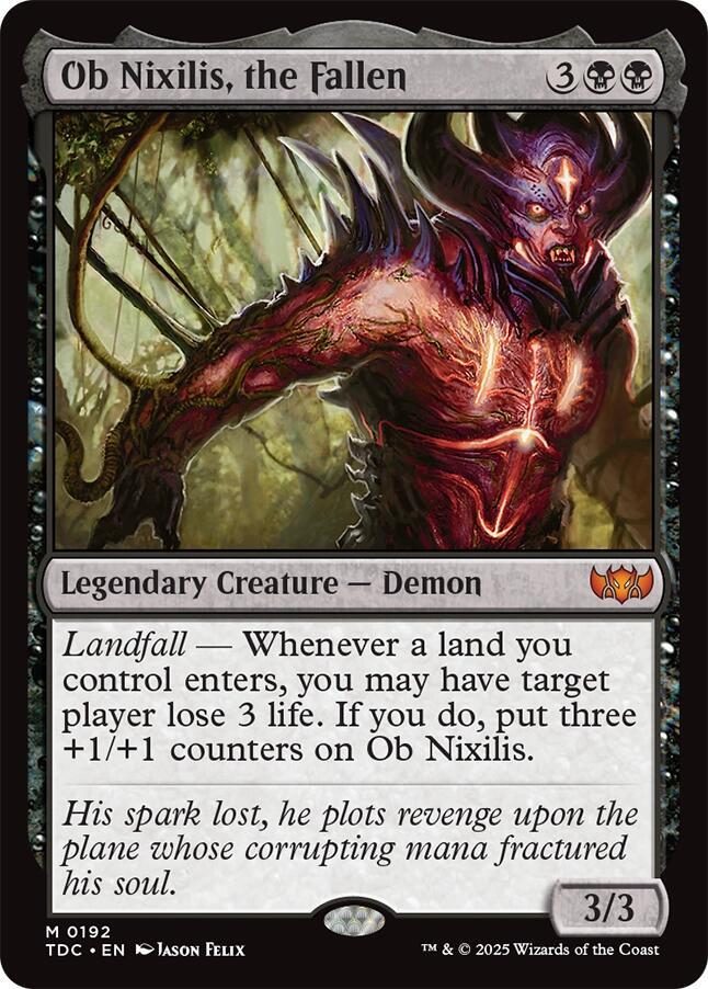 Ob Nixilis, the Fallen card image