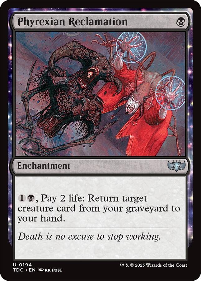 Phyrexian Reclamation card image