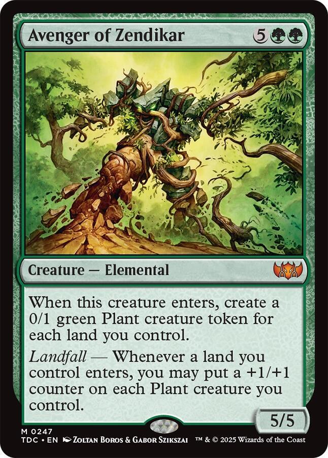 Avenger of Zendikar card image