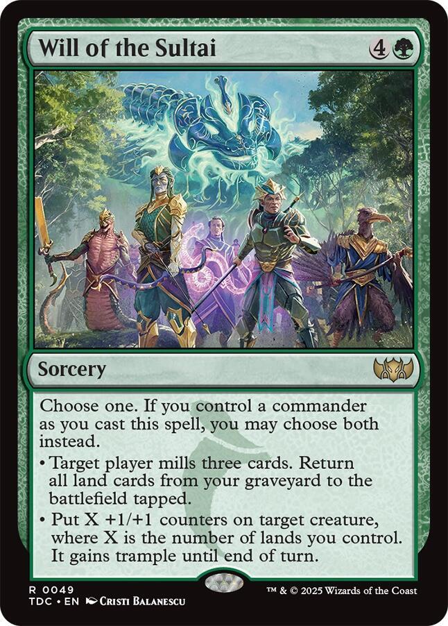 Will of the Sultai card image