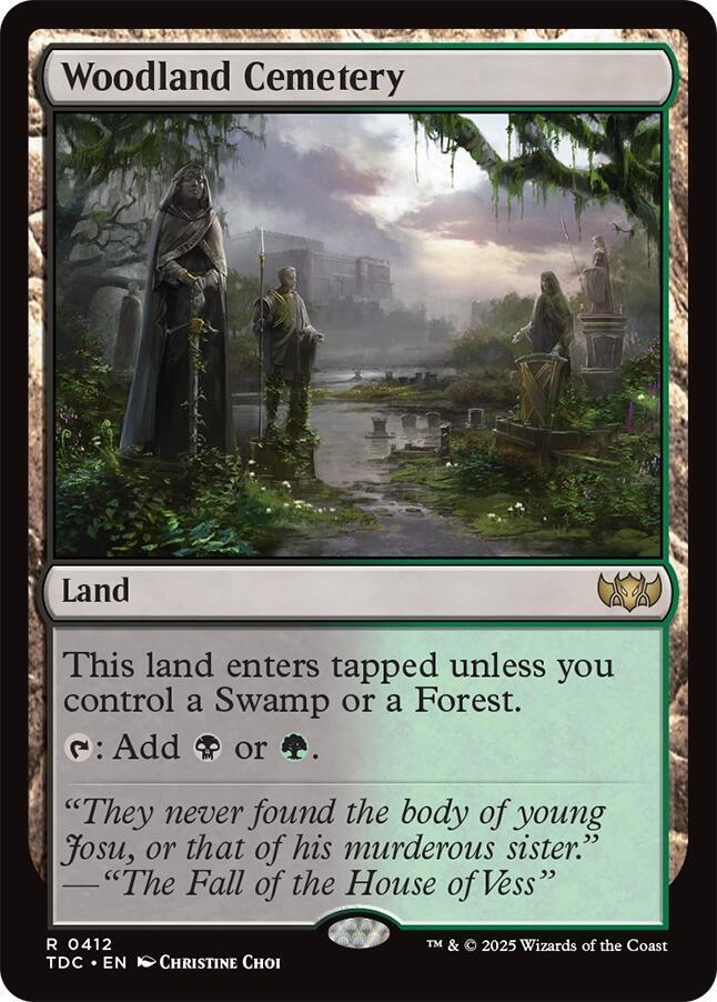 Woodland Cemetery card image