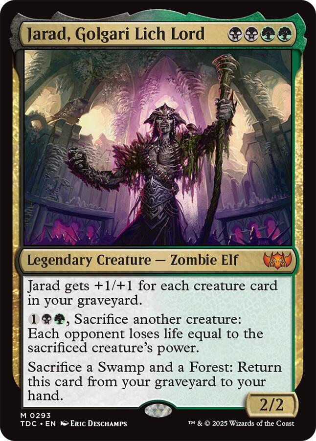 Jarad, Golgari Lich Lord card image