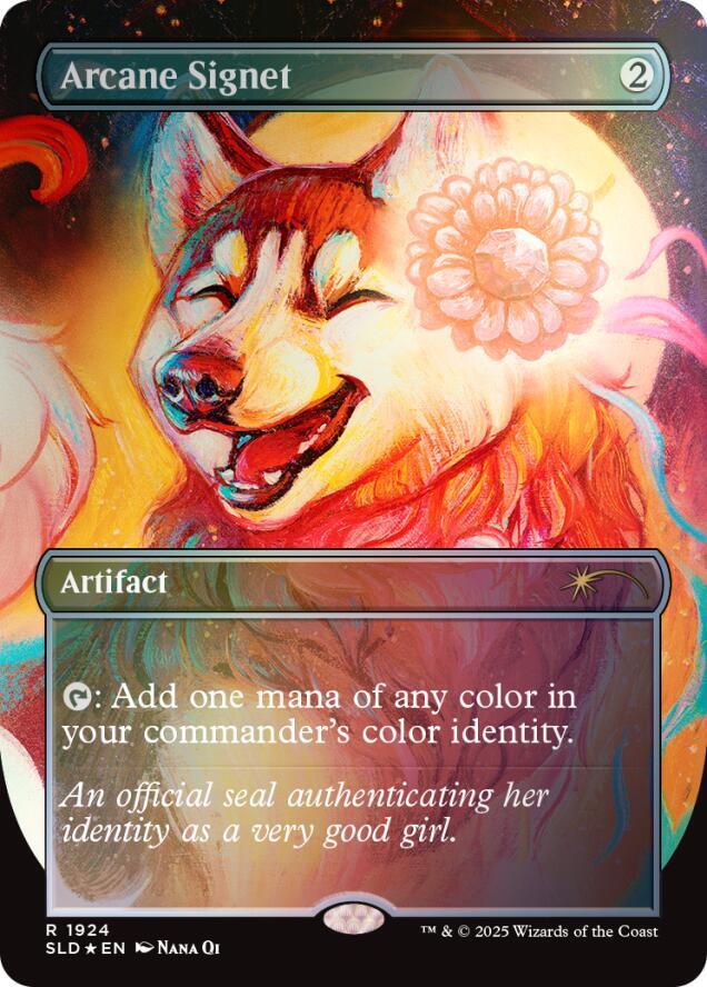 Arcane Signet (1924) (Rainbow Foil) card image